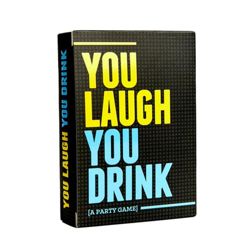 DSS Games You Laugh You Drink - The Drinking Game for People Who Can't Keep a Straight Face [A Party Game] - Image 1